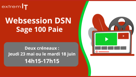 Visuel article Websession DSN Sage 100 paie