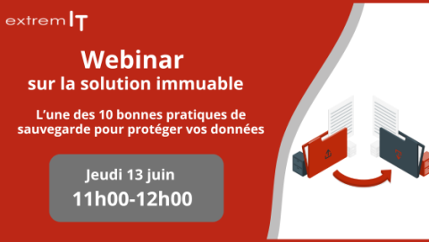 Webinar solution de sauvegarde immuable pour PME