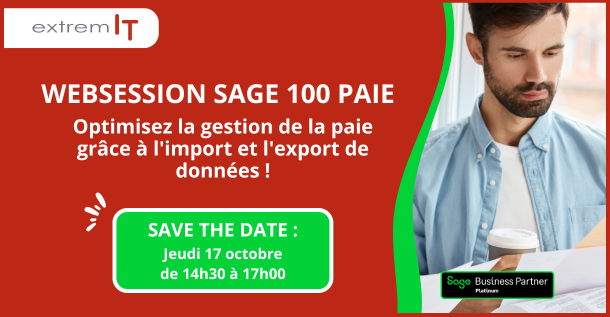 Websession Sage 100 Paie : optimisez votre paie avec l'import/export